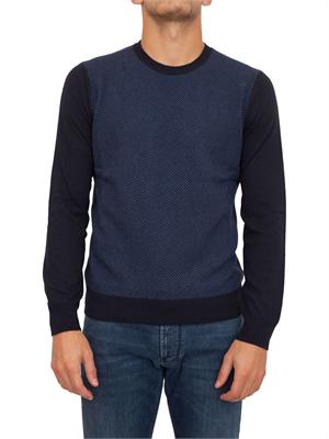 MAGLIA CORNELIANI BLU in UOMO