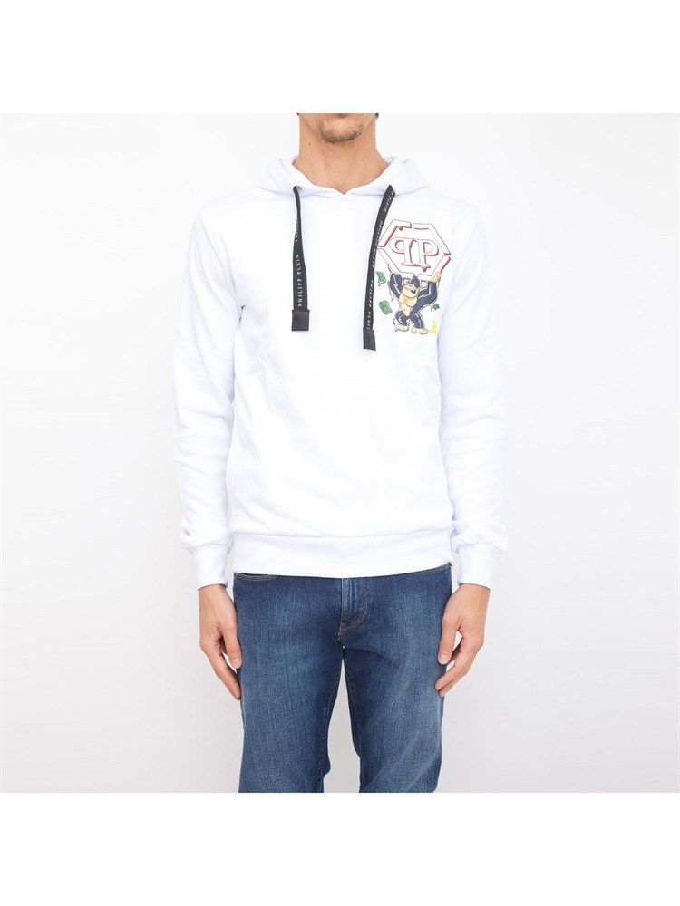 FELPA PHILIPP PLEIN BIANCO