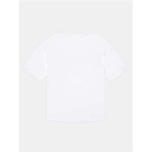 EA7 EMPORIO ARMANI 3DBT57 Bj02Z 1100 T-Shirt Bianco Bambino in Abbigliamento