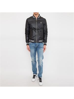 GIUBBINO PHILIPP PLEIN NERO in UOMO