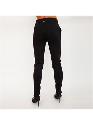 PANTALONE CASUAL TWIN-SET NERO in DONNA