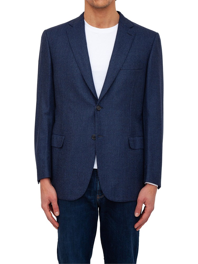 GIACCA MONOPETTO BRIONI BLU