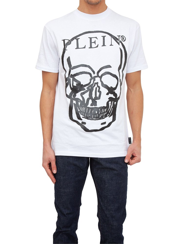 T-SHIRT PHILIPP PLEIN BIANCO