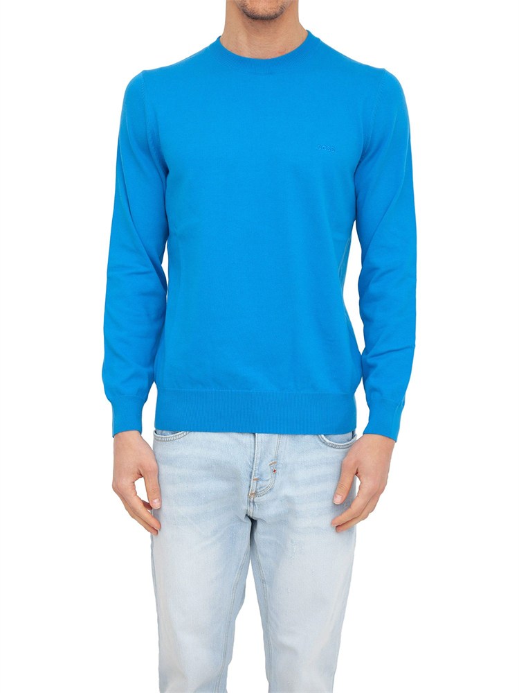 MAGLIA BOSS BLU