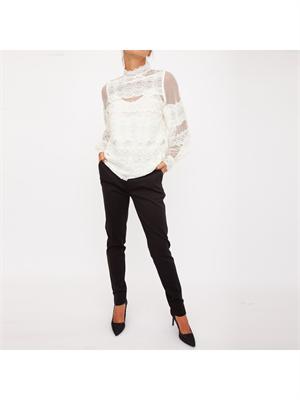 PANTALONE CASUAL TWIN-SET NERO in DONNA