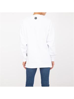 FELPA PHILIPP PLEIN BIANCO in DONNA
