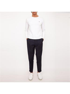 PANTALONE CASUAL ARMANI EXCHANGE BLU in UOMO