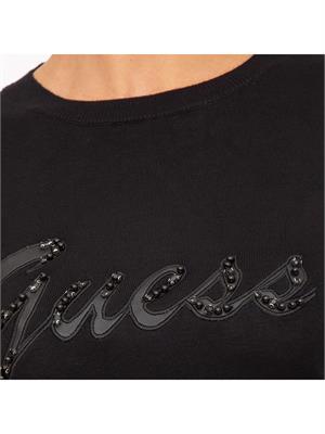 MAGLIA GUESS JEANS NERO in DONNA