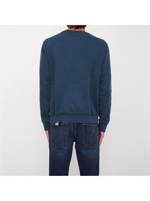 FELPA GUESS JEANS BLU in UOMO