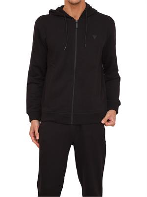 FELPA GUESS JEANS NERO in UOMO