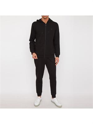 FELPA GUESS JEANS NERO in UOMO