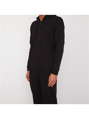 FELPA GUESS JEANS NERO in UOMO
