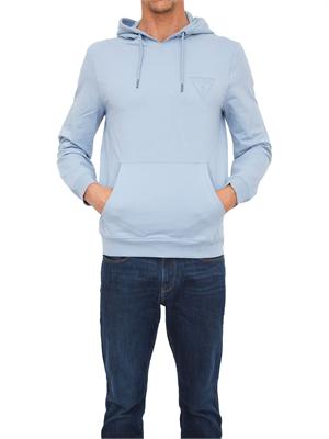 FELPA GUESS JEANS AZZURRO in UOMO