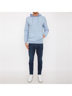 FELPA GUESS JEANS AZZURRO in UOMO