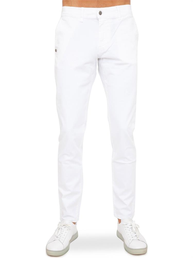 PANTALONE CASUAL DANIELE ALESSANDRINI BIANCO