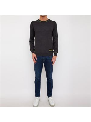 MAGLIA BIKKEMBERGS GRIGIO in UOMO