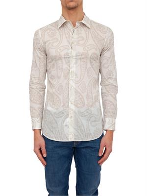 CAMICIA MANICA LUNGA ETRO BEIGE in UOMO