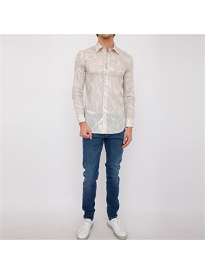 CAMICIA MANICA LUNGA ETRO BEIGE in UOMO