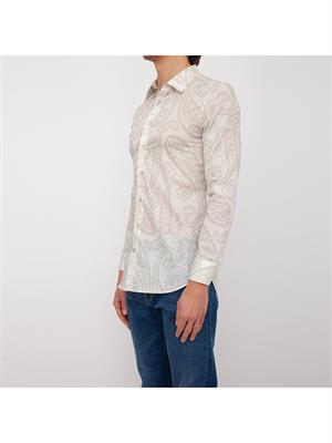 CAMICIA MANICA LUNGA ETRO BEIGE in UOMO
