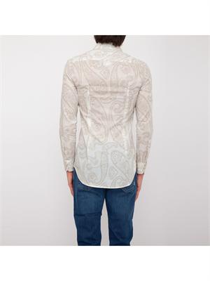 CAMICIA MANICA LUNGA ETRO BEIGE in UOMO