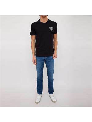 T-SHIRT BIKKEMBERGS NERO in UOMO