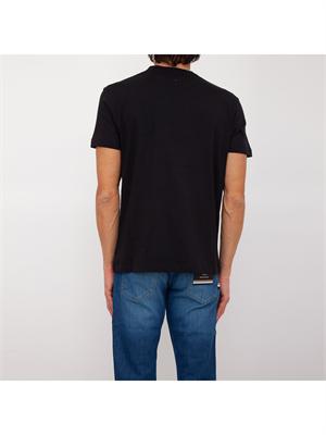 T-SHIRT BIKKEMBERGS NERO in UOMO