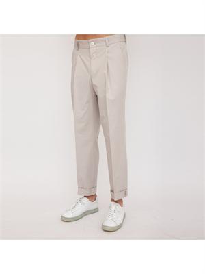 PANTALONE CASUAL BOSS AVORIO in UOMO