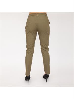PANTALONE CASUAL TWIN-SET VERDE in DONNA