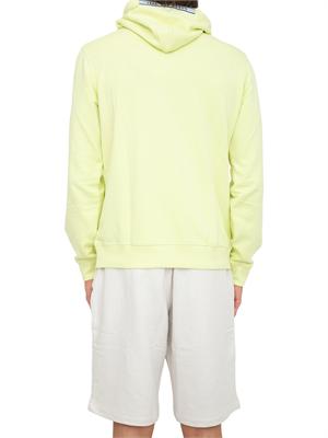 FELPA GUESS JEANS VERDE in UOMO