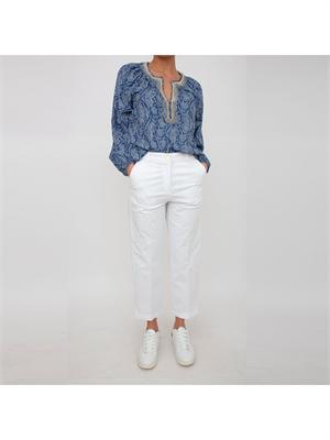 PANTALONE CASUAL KOCCA BIANCO in DONNA