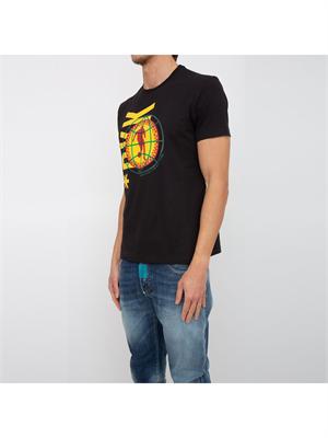 T-SHIRT BIKKEMBERGS NERO in UOMO