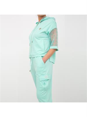 FELPA LIU JO ACQUAMARINA in DONNA