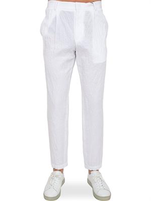 PANTALONE CASUAL EMPORIO ARMANI BIANCO in UOMO