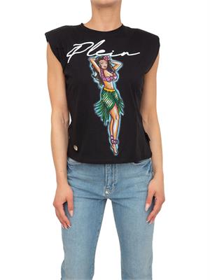 T-SHIRT PHILIPP PLEIN NERO in DONNA