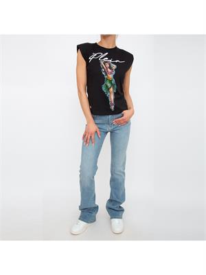 T-SHIRT PHILIPP PLEIN NERO in DONNA