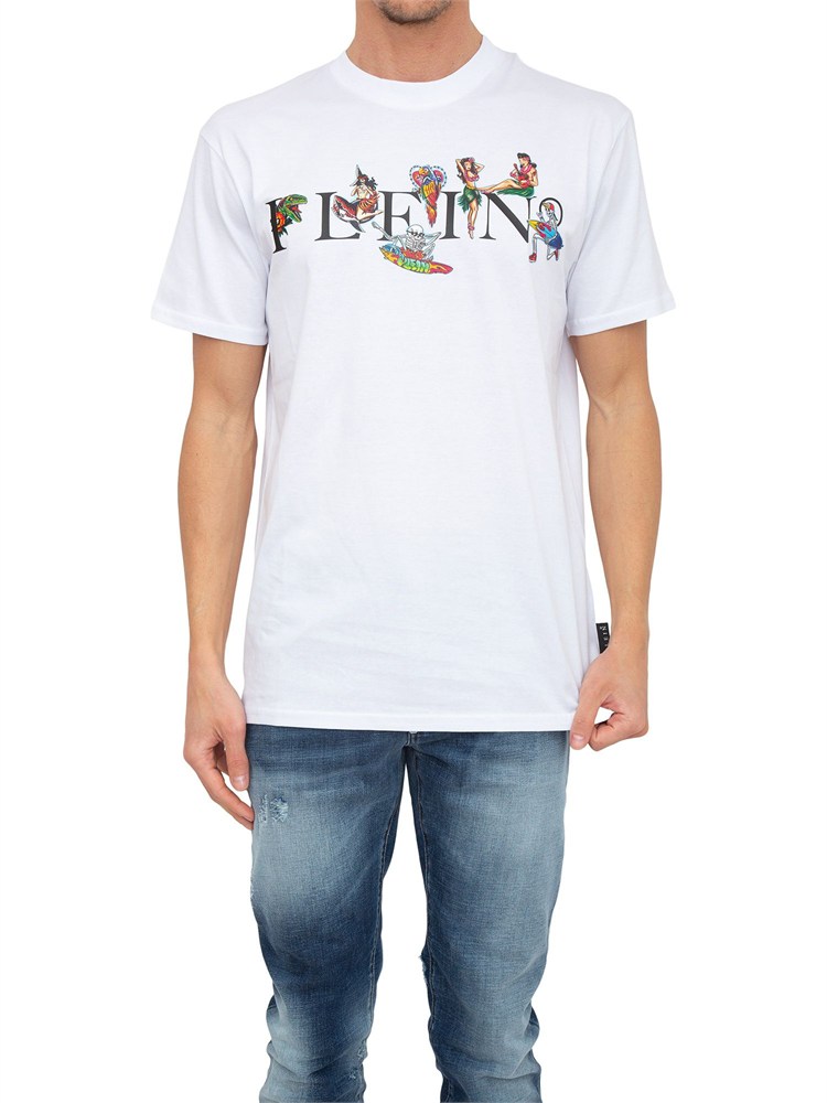 T-SHIRT PHILIPP PLEIN BIANCO