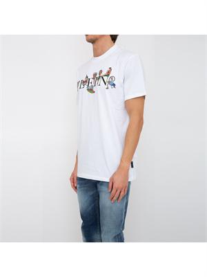 T-SHIRT PHILIPP PLEIN BIANCO in UOMO