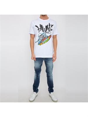 T-SHIRT PHILIPP PLEIN BIANCO in UOMO
