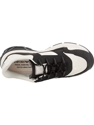 SNEAKERS EMPORIO ARMANI NERO in UOMO