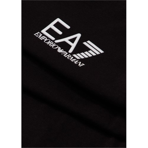 EA7 EMPORIO ARMANI 8NBT52 Bj02Z 1200 T-Shirt Nero Bambino in Abbigliamento