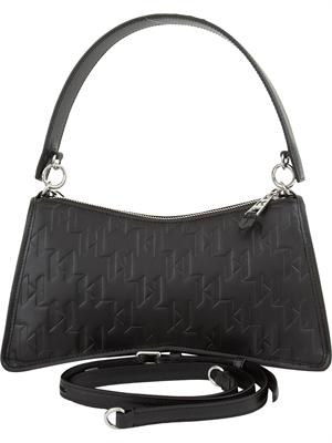 BORSA A SPALLA K.LAGERFELD NERO in DONNA
