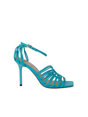 SCARPE CON TACCO MARELLA CELESTE in DONNA