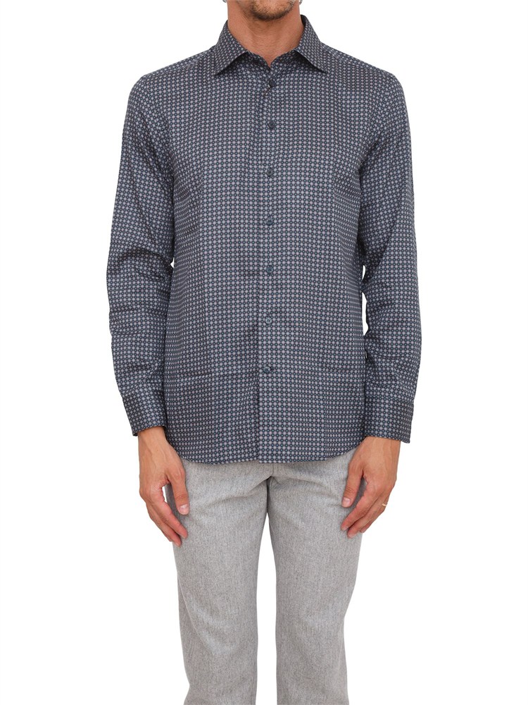 CAMICIA MANICA LUNGA ETRO BLU