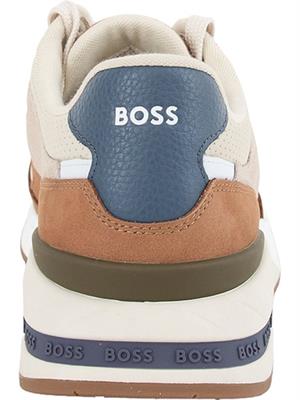 SNEAKERS BOSS BEIGE in UOMO