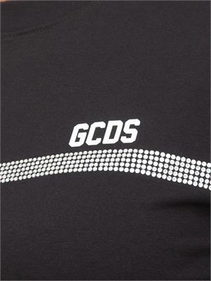 T-SHIRT GCDS NERO in DONNA