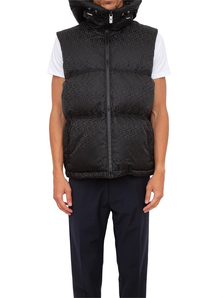 GILET GCDS NERO