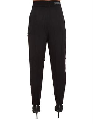 PANTALONE CASUAL ARMANI EXCHANGE NERO in DONNA