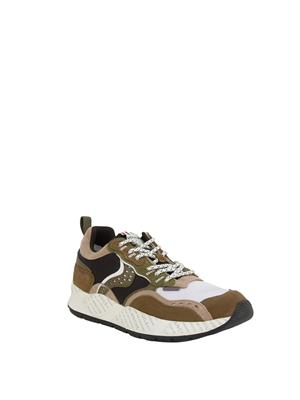 SNEAKERS VOILE BLANCHE VERDE in UOMO