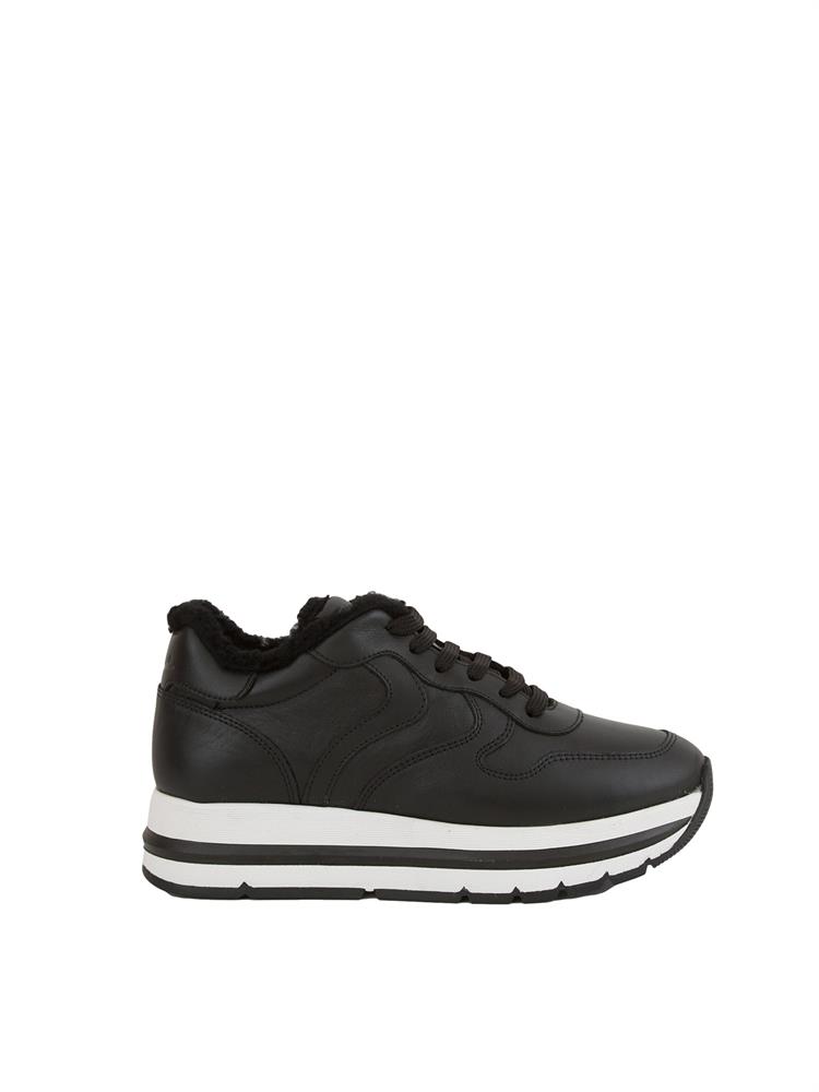 SNEAKERS VOILE BLANCHE NERO