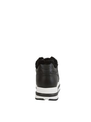 SNEAKERS VOILE BLANCHE NERO in DONNA